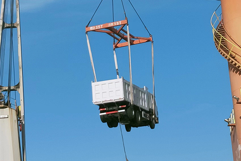 Dump truck Delivery