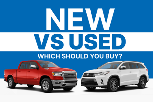 New vs. Used Pickup Trucks