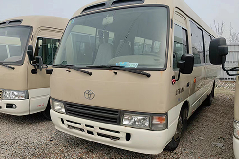 Used Toyota Coaster Mini Bus