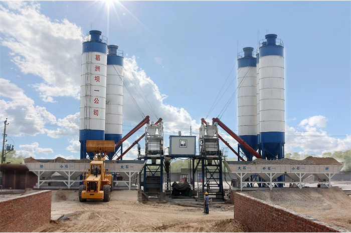 HZS35 CONCRETE BATCHING PLANT