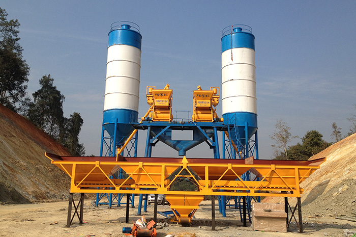 HZS60 Concrete Mixing Plant